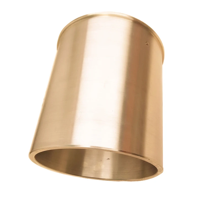 Customized production of brass bushing copper castings large diameter brass sleeve according to drawings
