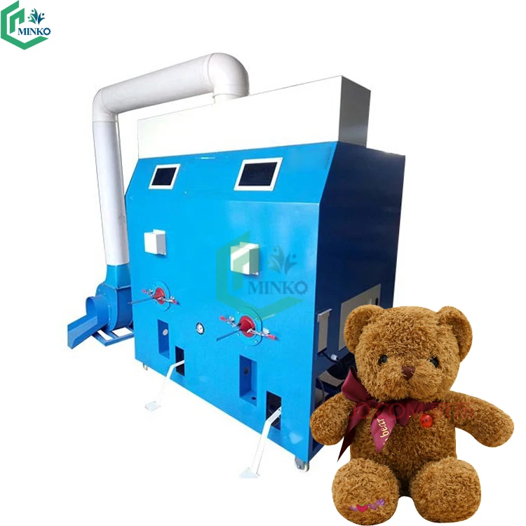 automatic soft toy stuffing machine teddy bear filling pillow wadding machine