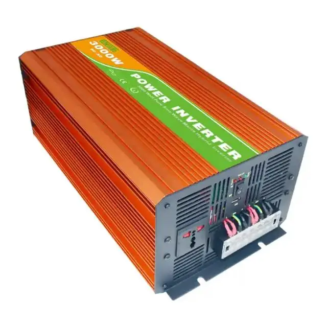 Pure Sine Wave Inverter 50Hz 60Hz 3000W  DC 12V 24V To AC 220V inverter