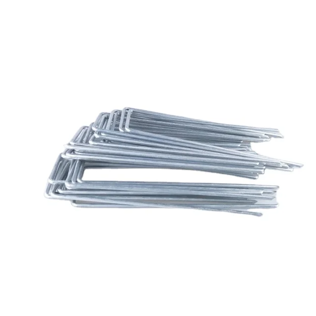 Factory direct sale high quality custom size U Shaped Sod Staple Artificial Grass Pin