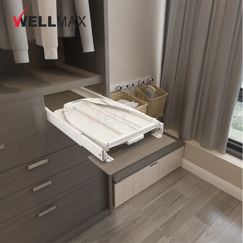 Складные Чехлы для гладильной доски WELLMAX со встроенным железным столом стандартного размера