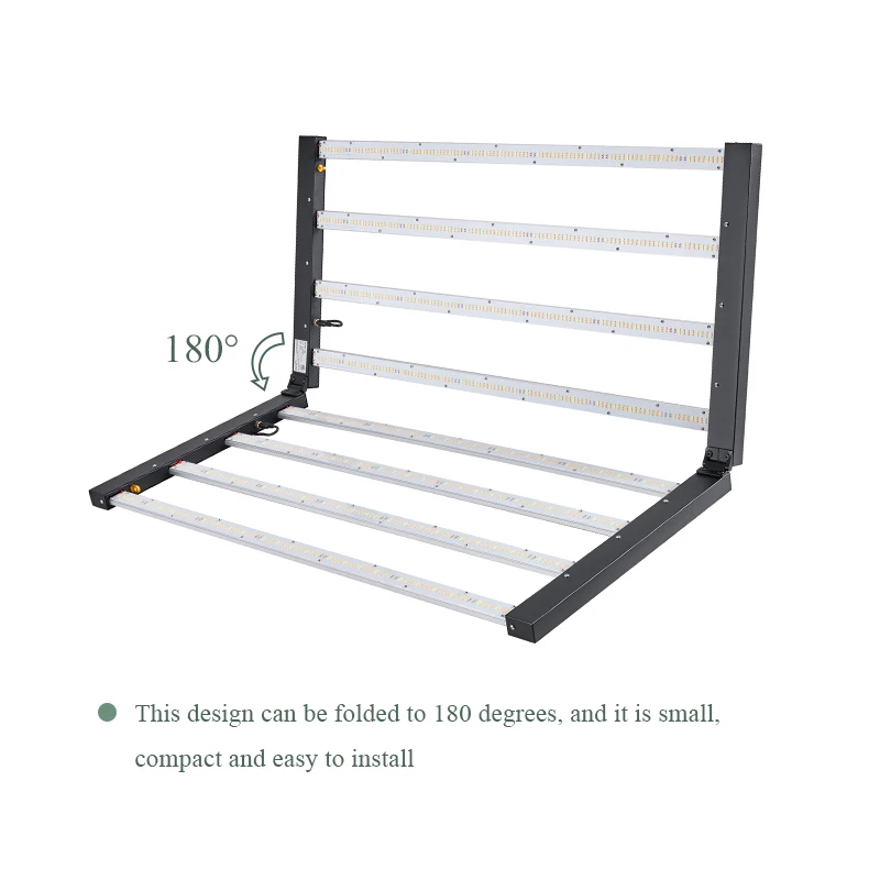  Factory Cheapest Price Hydroponic 6 Bars 600W Led Grow Light Equal 1000 Watt HPS Full Spectrum Foldable