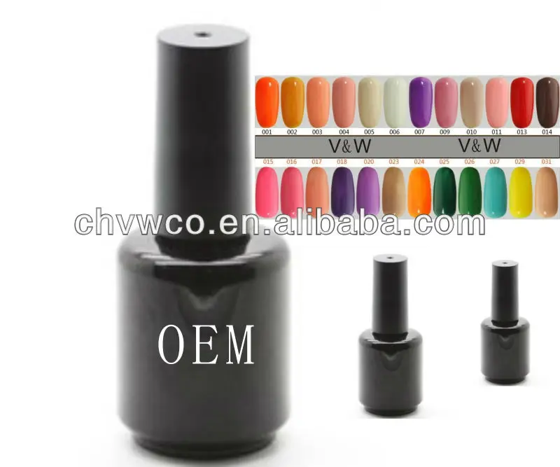 Bulk buy from China nail and gel polish V&W gel polish factory 3 step led uv gel