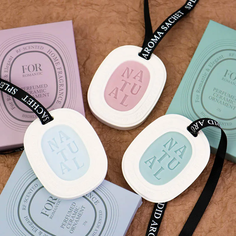 2023 Aroma Gypsum Stone Aromatherapy Fragrance Scent Wax Stone For Car Closet Incense Perfume Sachet Gift Sets