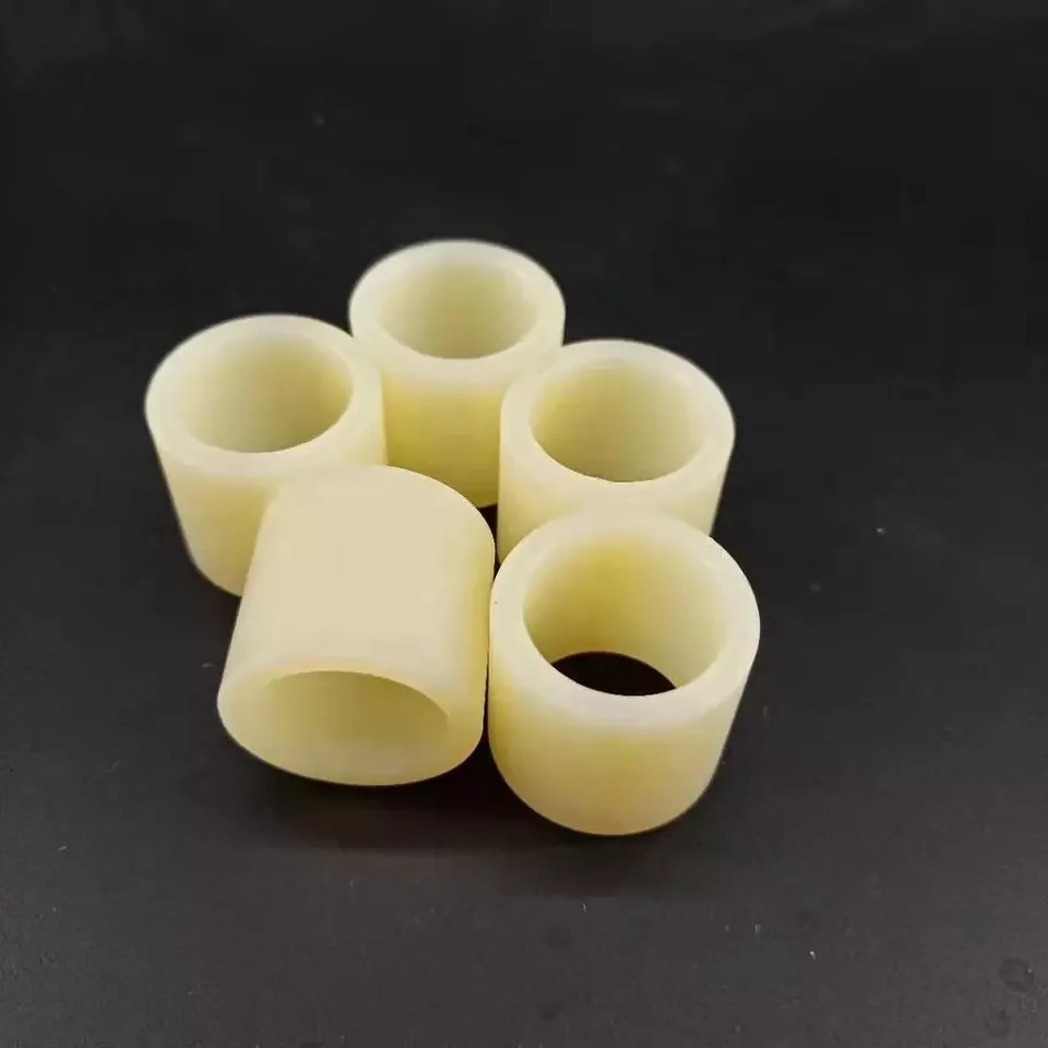 MC nylon plastic insert bushing sleeve for shaft tube pipe PA6 nylon gasket/flange