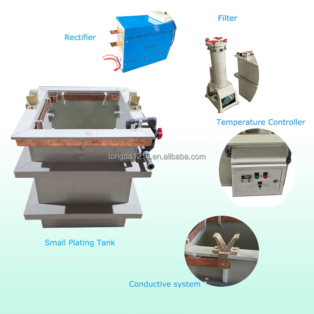 zinc electroplating plant rose gold plating lapel pin gold plating sheet metal pp tank