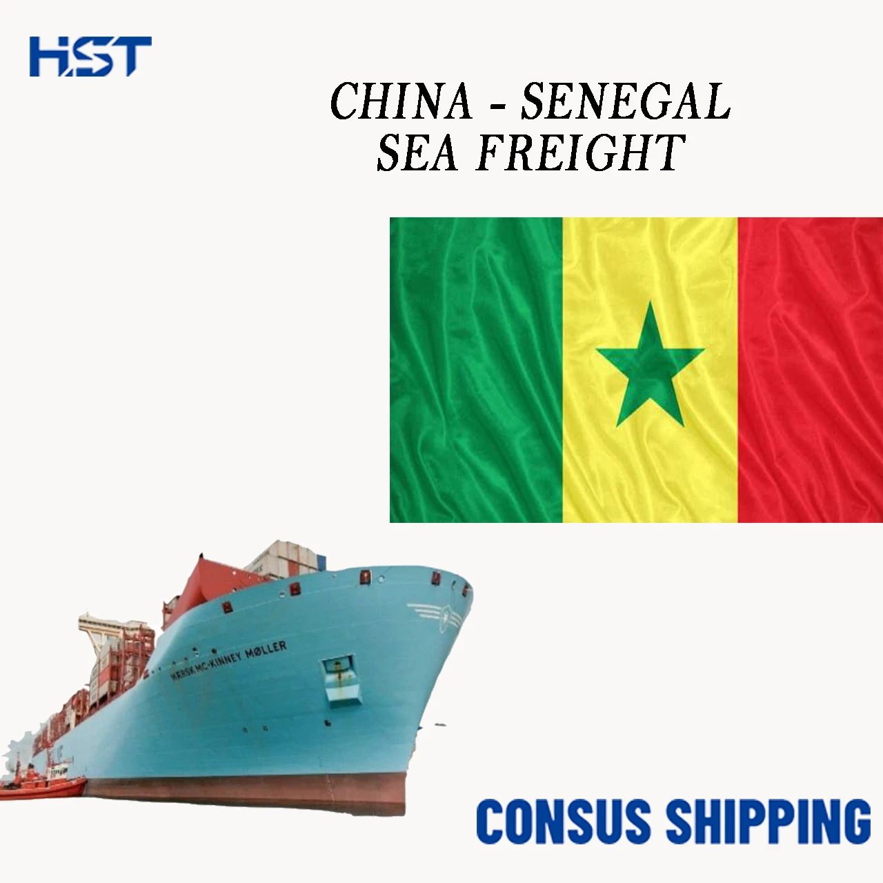 Cheap Rate Freight Forwarder Reliable Air & Sea Shipping to Senegal Mauritania Morocco DDP DDU