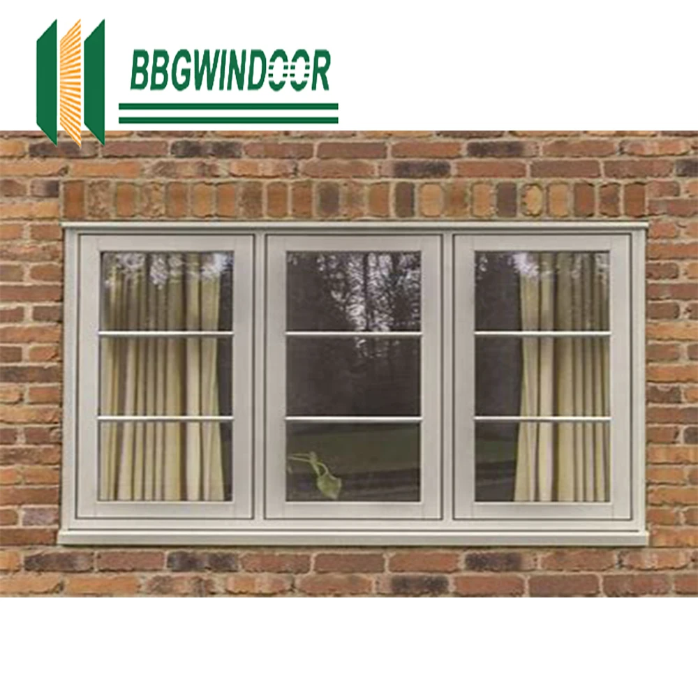 Lukliving Customizable Double Glazed Hurricane Impact Aluminum Egress Best Casement Window Cost with blinds
