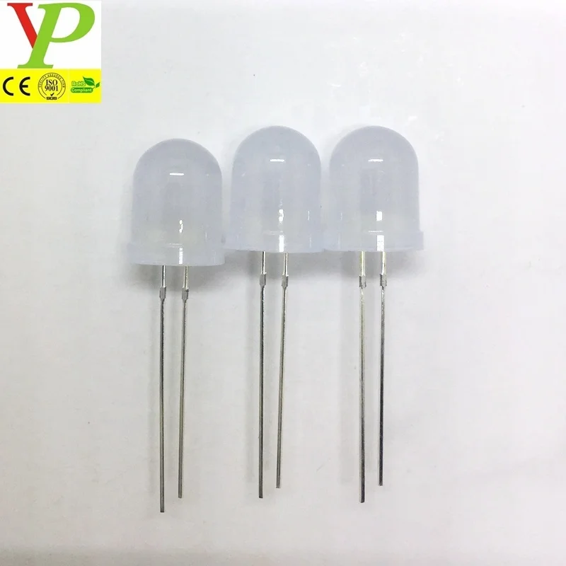 Amber flashing light 5mm/10mm candle flicker led diode 1.8-2.2v led light-emitting diode for led candle flickering