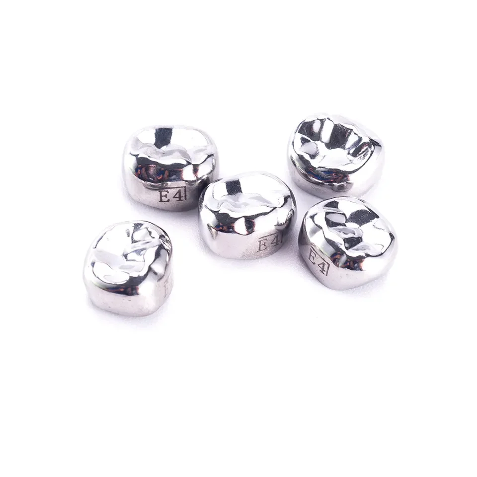 5 шт./упаковка, зубная Корона из нержавеющей стали