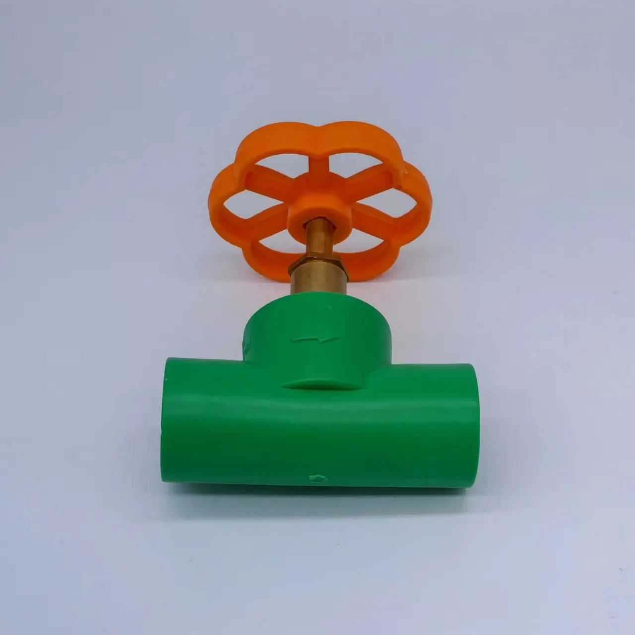 LJ-562 Fitting custom 1/2 4 inch globe valve angle ppr plumbing plastic water gate stop cock valves with different handles