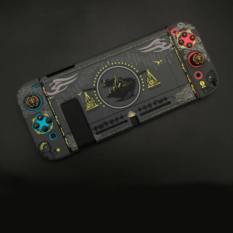 Switch All Inclusive Protective Shell NS Color Shell Skin Friendly Fashion Switch Console Game Theme Protective Case