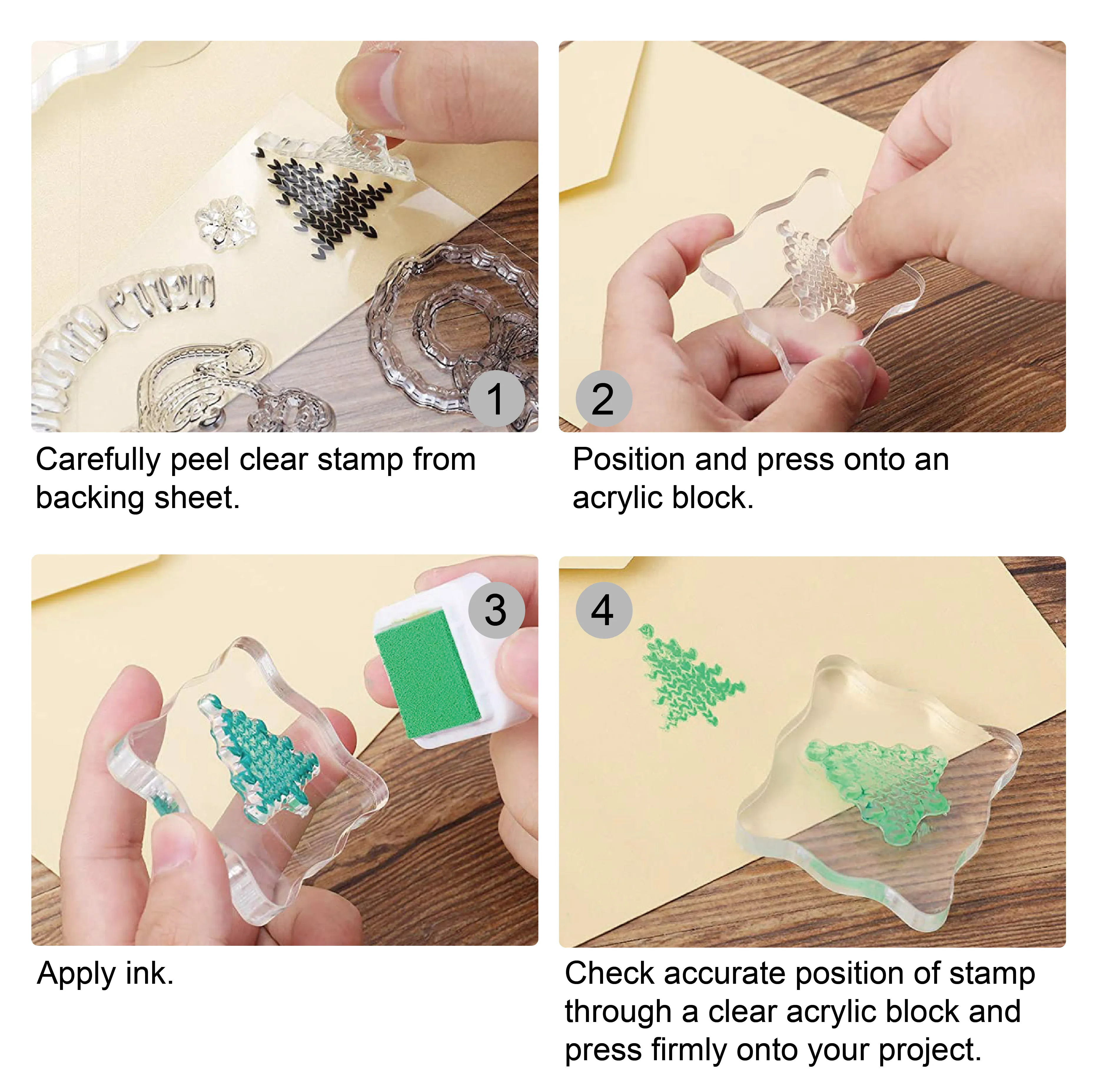 25119 105x150mm Clear Rubber Silicone stamp for scrapbooking DIY cardmaking craft decoration