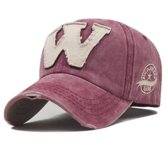 2020010282 Big Letter W Baseball Cap Sport Hat Mild Jokers 1598 Who What Why