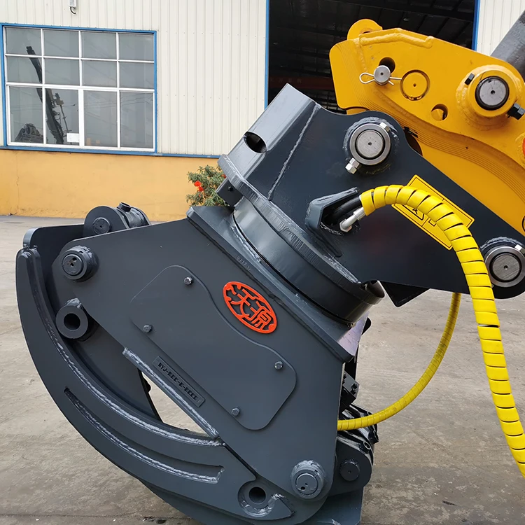 Grapples Xuvol 150P log grapple with hydraulic 360 degree excavator crane grapple