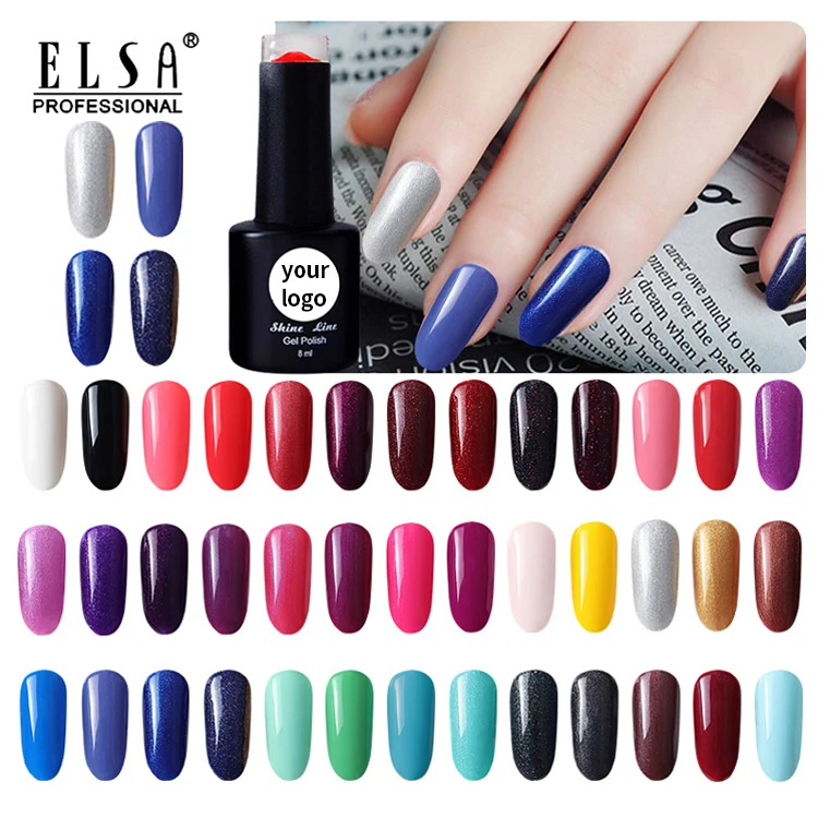 Elsa MSDS FOB Moscow price 104 color 2 steps nail art poly russian manicure gel polish russia uv nail gel