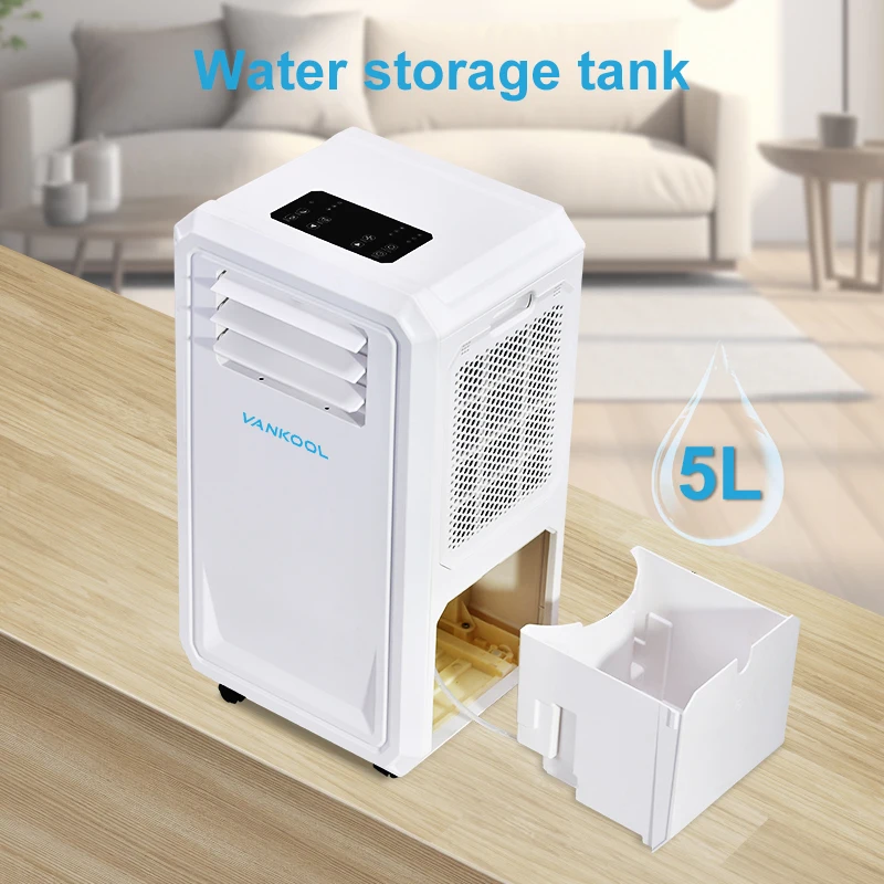 4 in 1 hoseless 2000-3000Btu refrigerated air conditioner R290 R410a cooling cool portable air conditioner for house