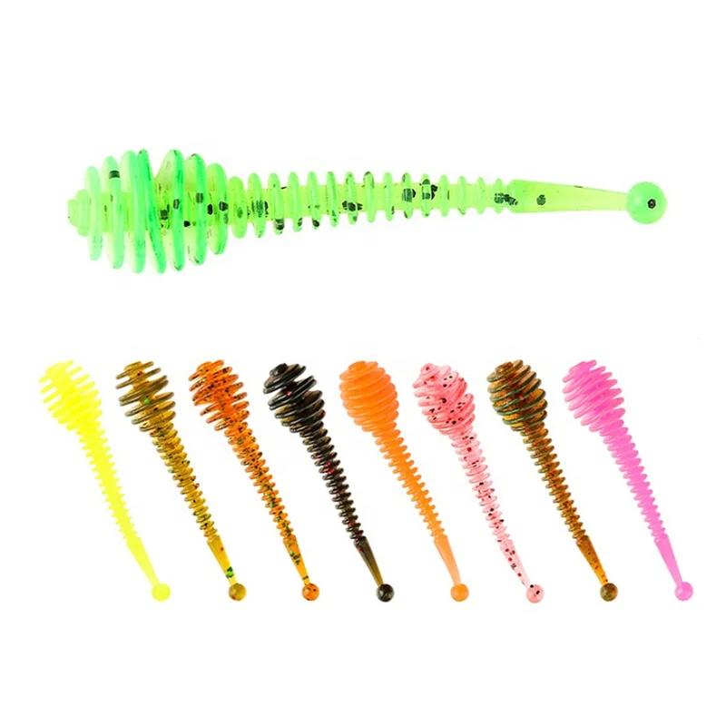 TPR Soft Silicone fishing Lure Softbait  swim Bait Trout Lure