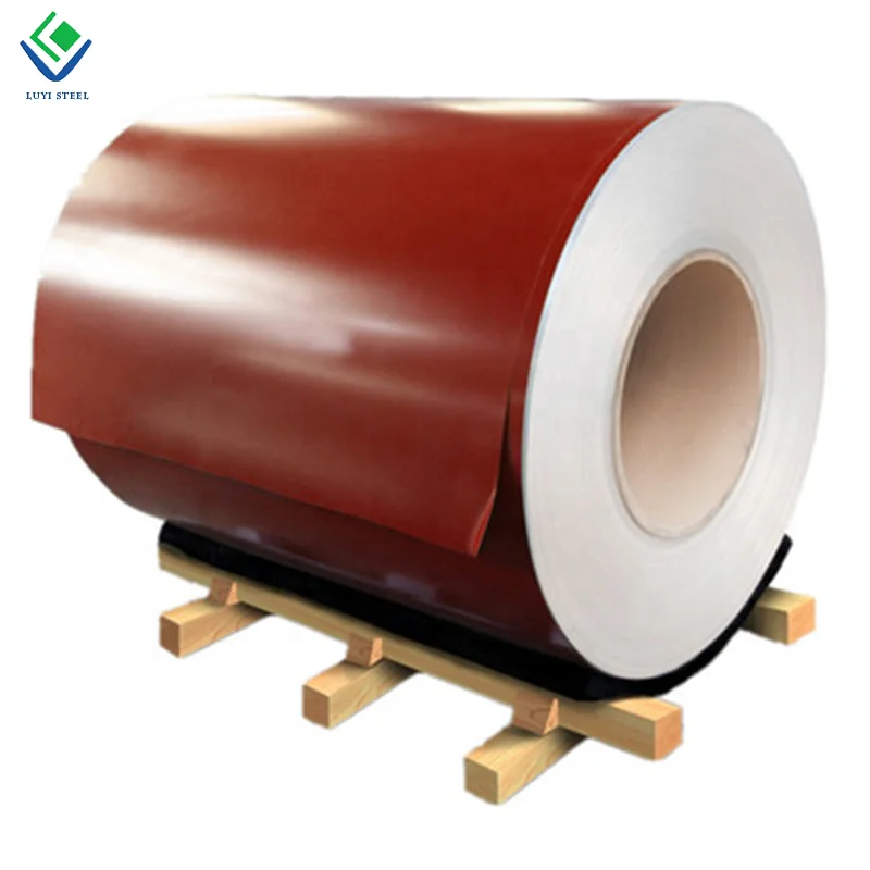 LUYI Китай 2 мм 3 мм PPGI производство катушек с цветным покрытием