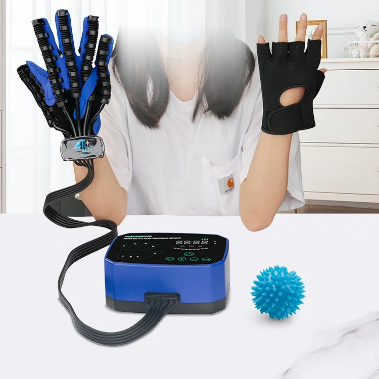 TJ-OM007-4  Newest Smart Rehabilitation Robot Glove Hand Finger for Hand Stoke Recovery