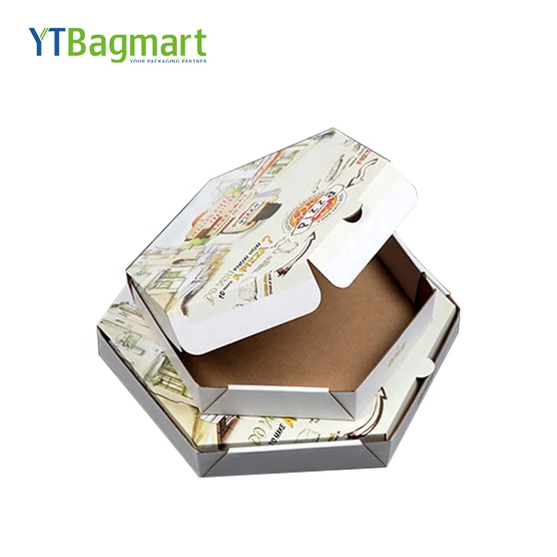 Производитель пищевых продуктов, пустая коробка, коробки для пиццы, Доставка оптом, круглая коробка для пиццы