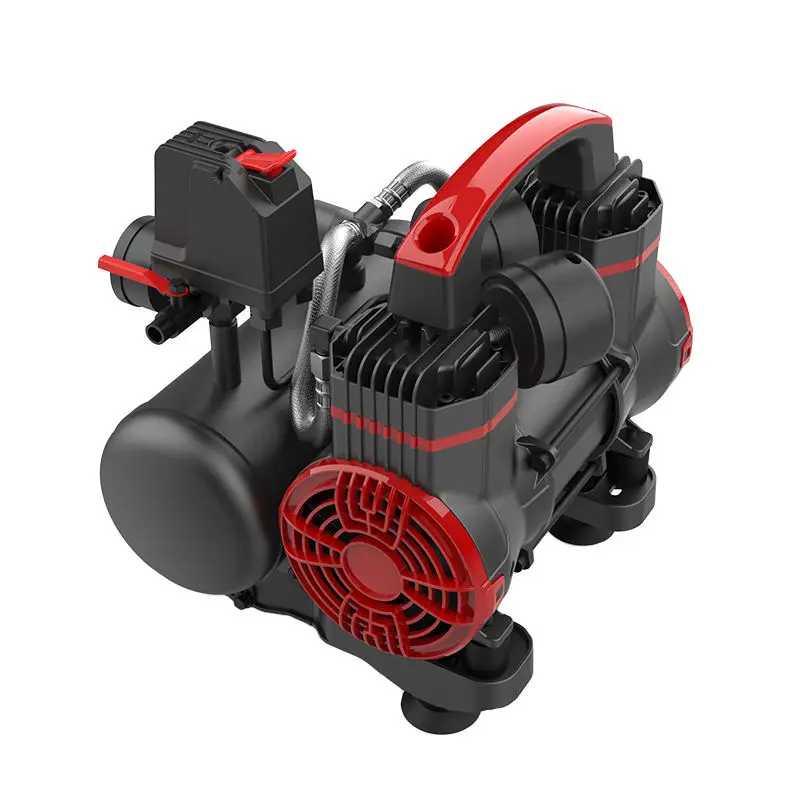 Auarita Compresor De Aire Electrico Professional Portable Silent Oilless 900W 1.2hp Small Oil-free Air Compressor Silent