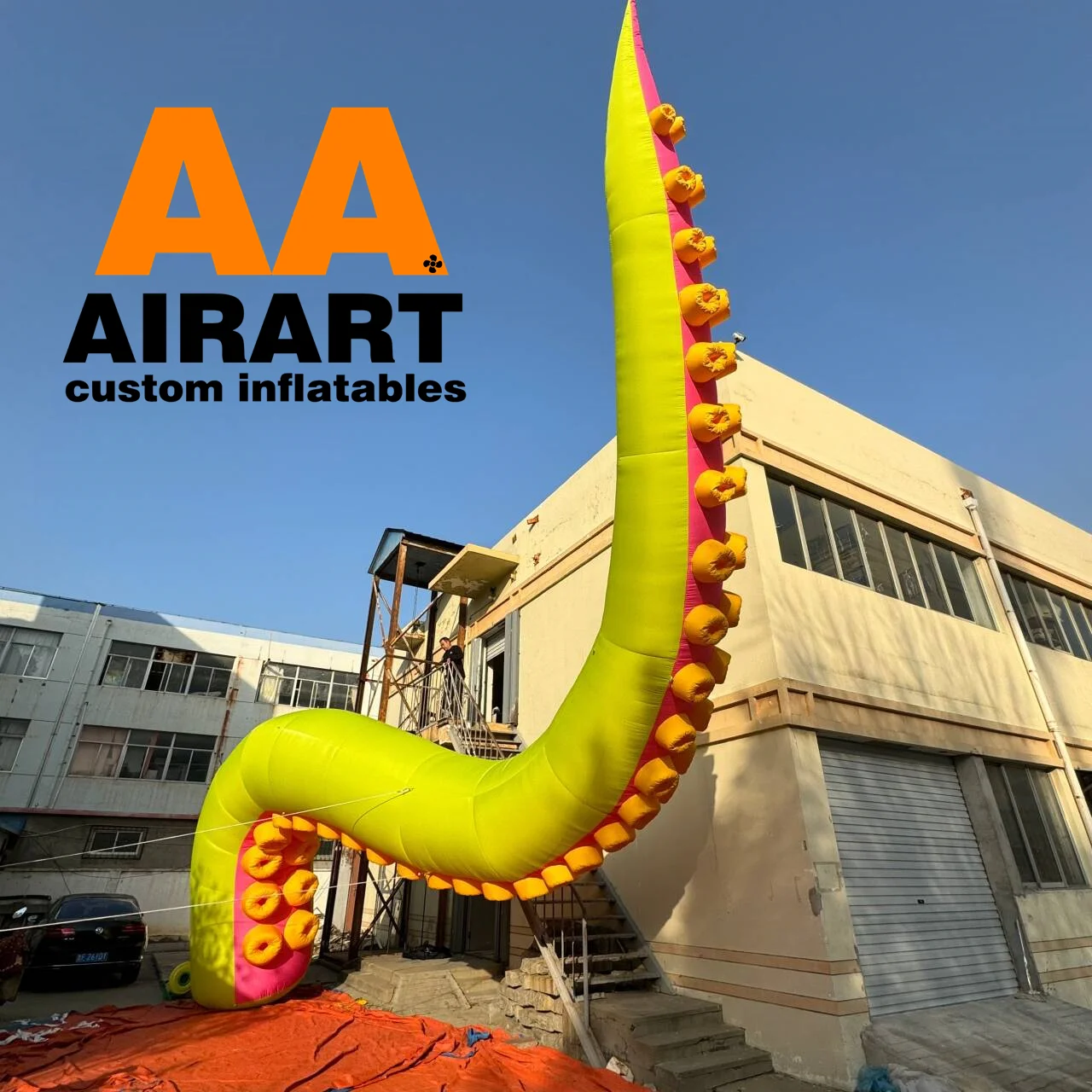 Hot sale cheap giant inflatable octopus tentacle inflatable advertising inflatable animal for advertising promotion