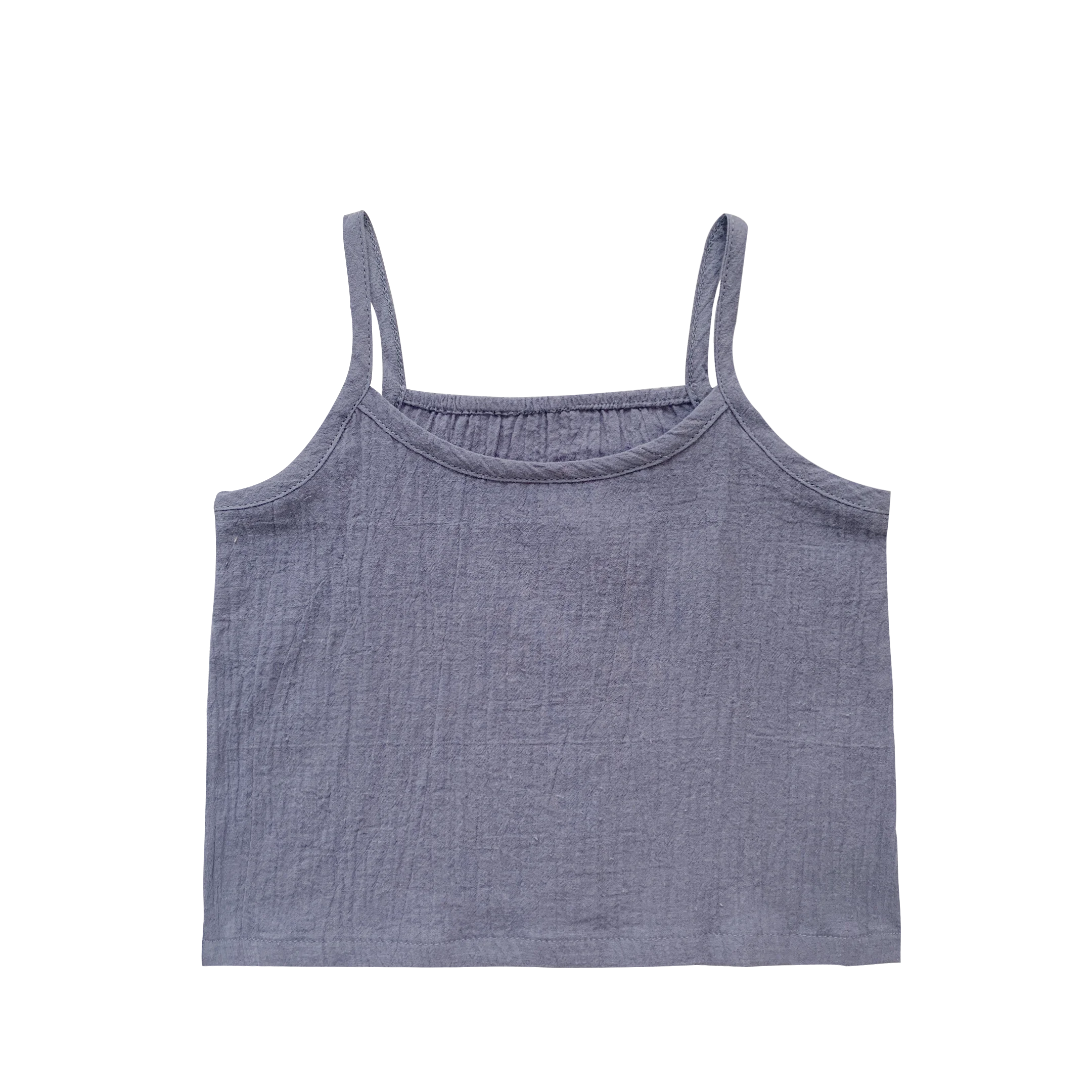 
4662 Children clothing summer sleeveless T shirt solid baby girl vest 