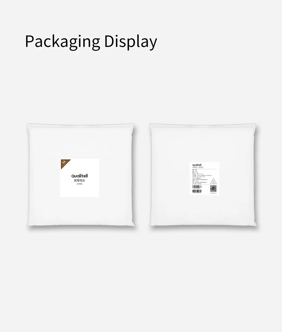 Qualitell Amazon Hot Sale Raincoat Motorcycle