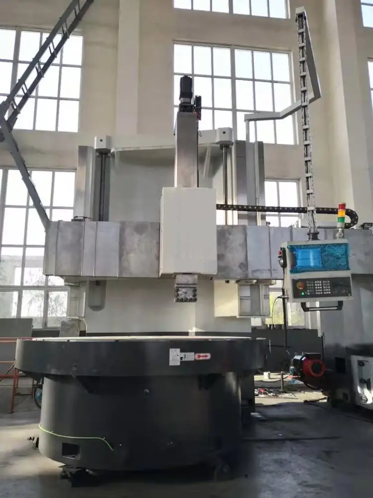  Токарный станок от производителя NC высокопроизводительный вертикальный револьверный токарный с числовым управлением и двойной колонкой