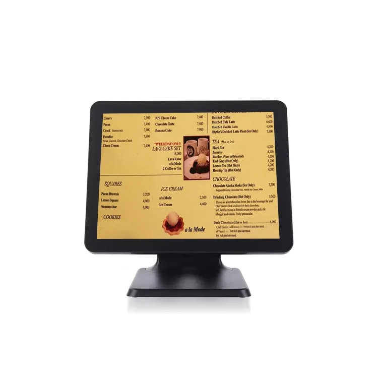 Кассовый аппарат с сенсорным экраном, одноэкранный терминал, все в одном, Pos-система, емкостный сенсорный экран, Pos-система