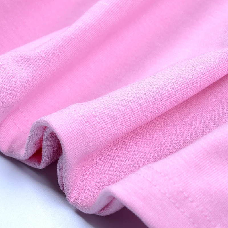 Baby Girls Soft Knit Cotton Casual Scoop Back Dress Three Quarters Solid Color Rib Cotton Hidden Pocket Dresses