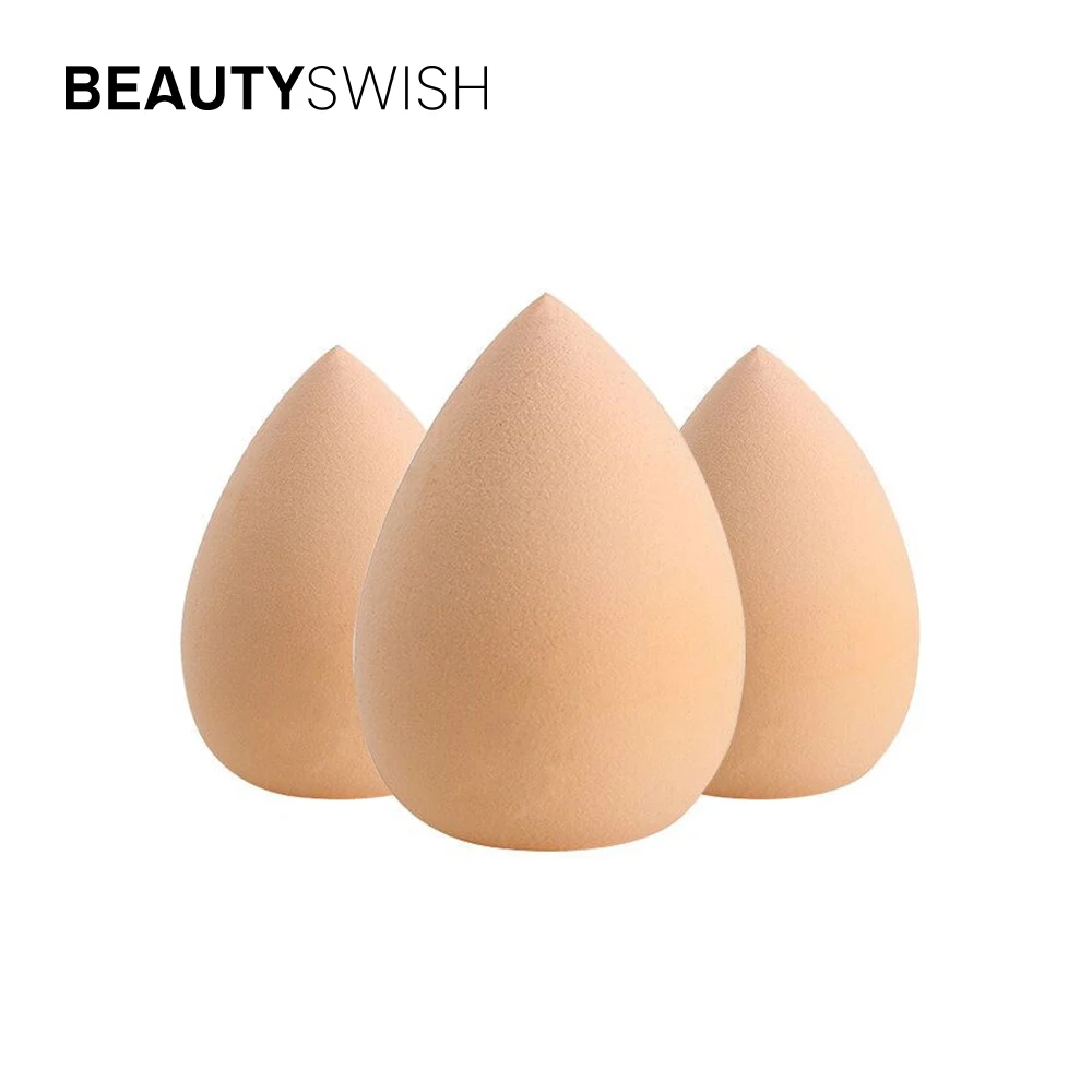 Wholesale Microfiber Natural Sea Beauty Makeup Sponge Blender With Super Soft Orange Makeup Puff Holder