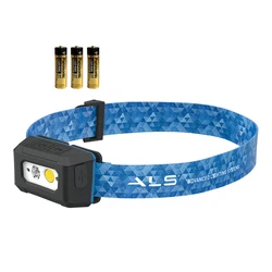 ALS-lite 300lm COB LED фара прожектор пятно света рабочий свет 3 * AAA батареи налобный фонарь