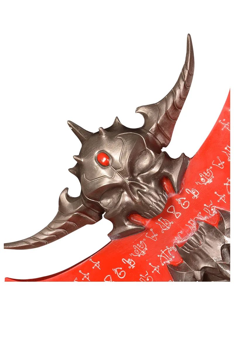 Popular 104cm 2.6kg PVC Collection Toy  Game DOOM Eternal Marauder Axe Cosplay Props