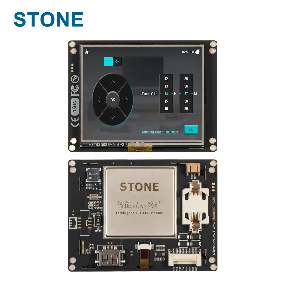 Latest 3.5 inch full color TFT LCD Display HMI Control Panels Monitoring Screen TN PLC Programmable Board