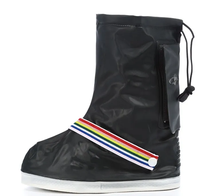 Factory Custom New style kids adults rain boots waterproof foot muff, easy to carry waterproof s hoe cover for cycling tourism