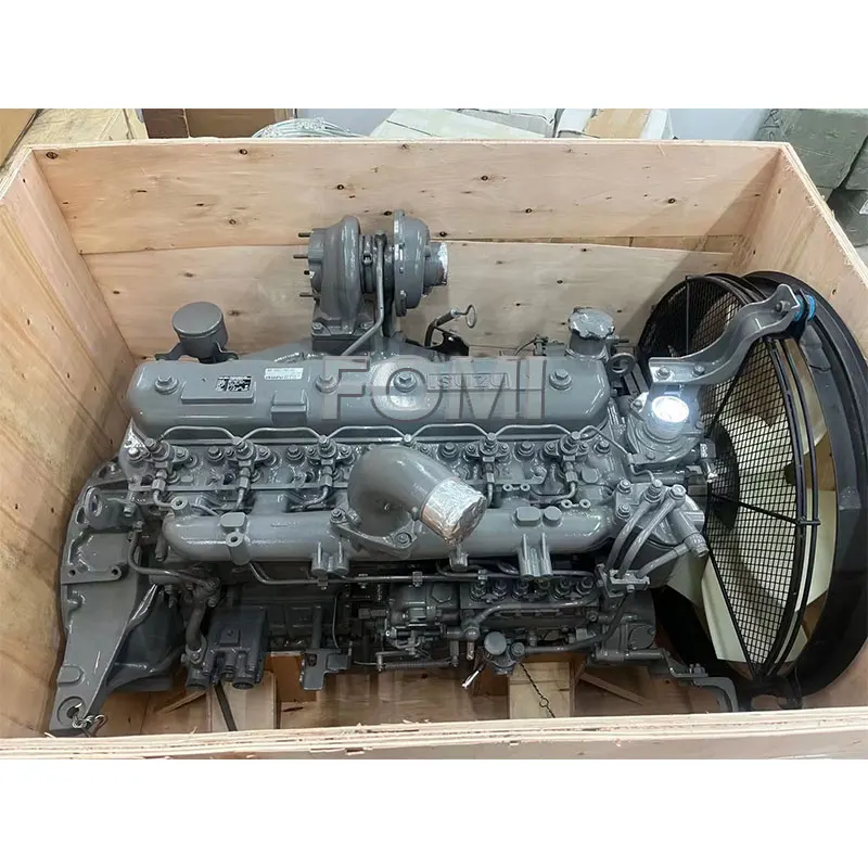 For Isuzu 6BG1-XABFA-05-C2 6BG1TRP-03 Engine Assembly 113.2KW 2100RPM Diesel 6BG1 Used Engine Motor Sale