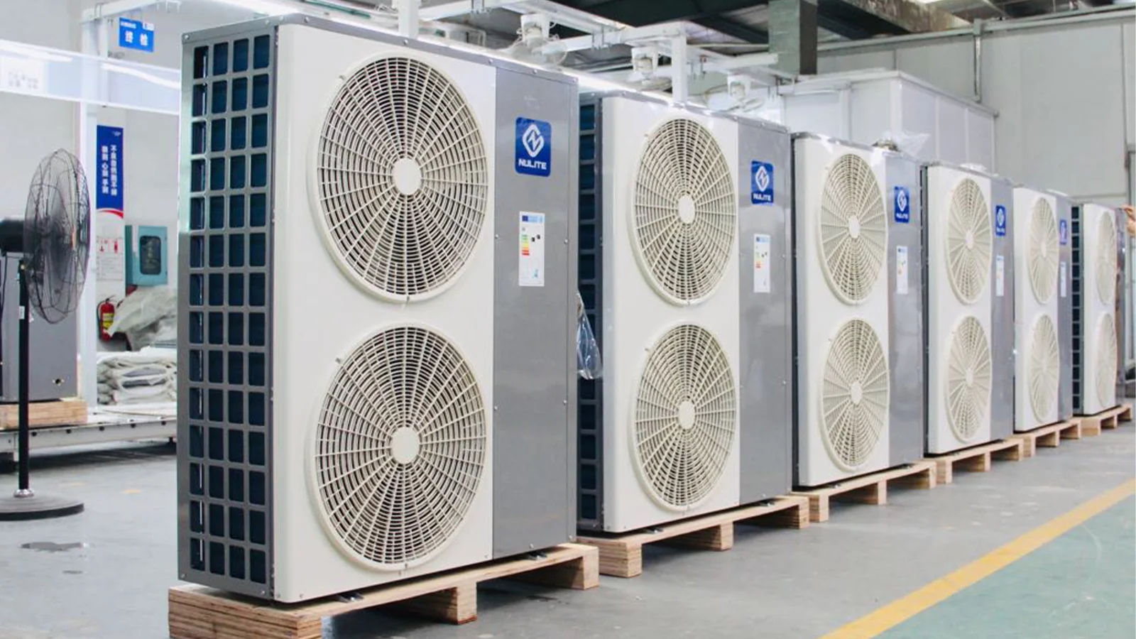 r32 heat pump monoblock A+++ Nulite WIFI EVI DC Inverter 10KW 15KW 20KW 30KW heat pump manufacturer heat pump water heater