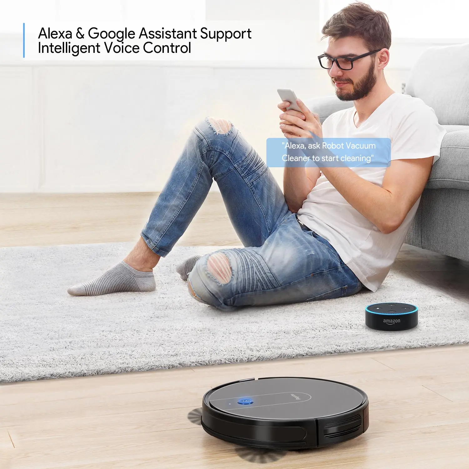 Bagotte Seebest Aspirateur Comparative Wash Broom Table Cleaning Hepa Auto Empty Robo Spot Cleaner Vacuum Aspirator Robot