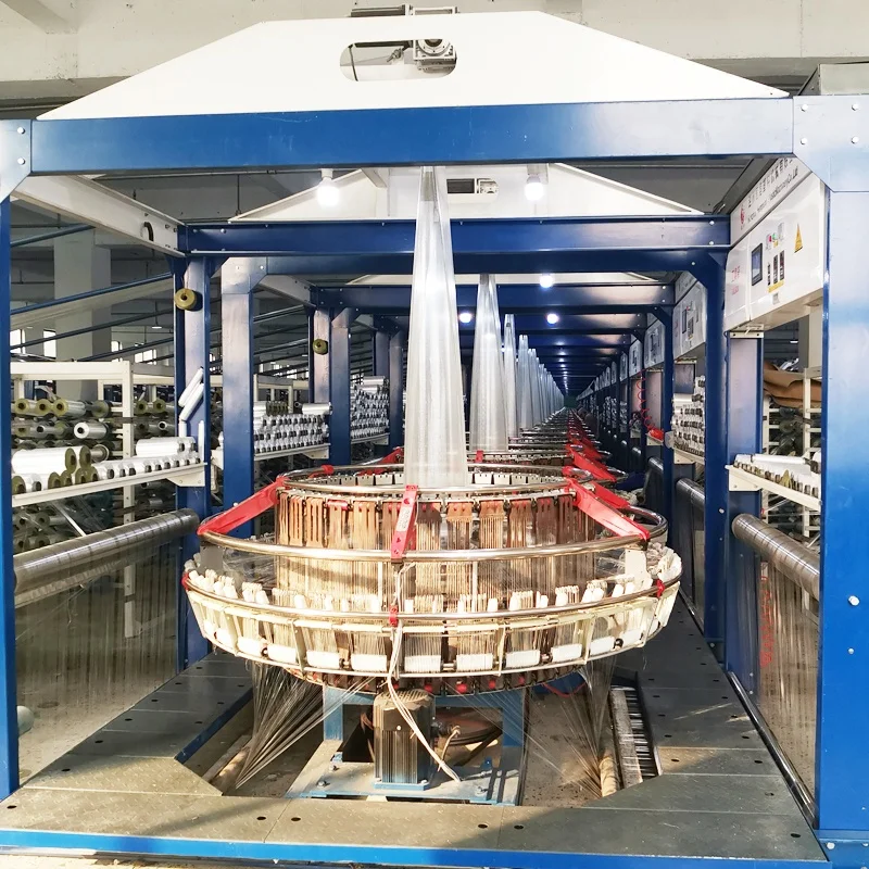 4 Shuttle Circular Weaving Loom Pp Woven Sack Making Machine