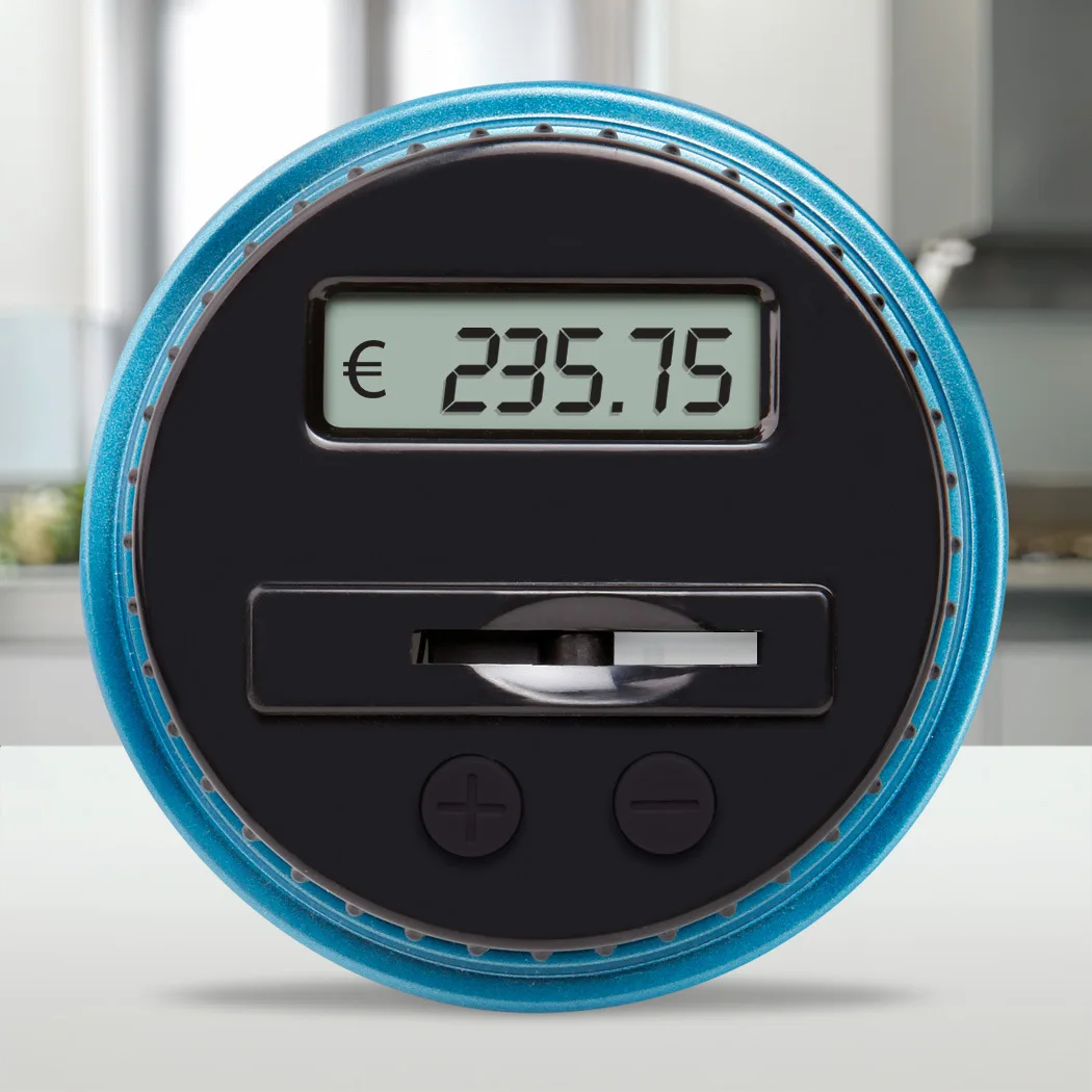 Цифровая монета банка экономии Jar свинья-копилка для ЖК-дисплея электронный автоматический счетчик монет в общей сложности хранения экономия денег поле детей и взрослых