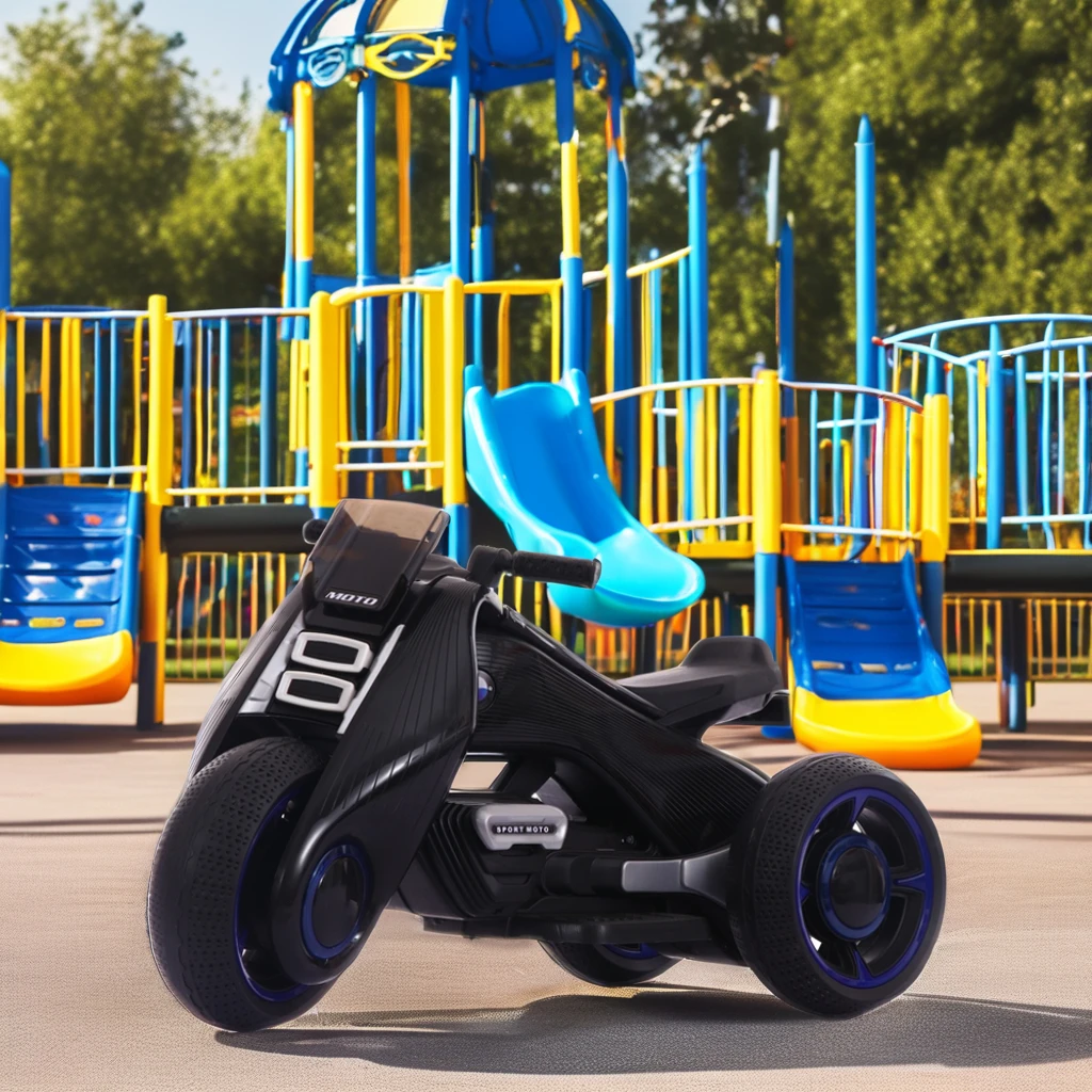 Cars Toy Electric Kids Motorcycle, Baby Mini Battery E Moto Tricycle Motor Bike For Children