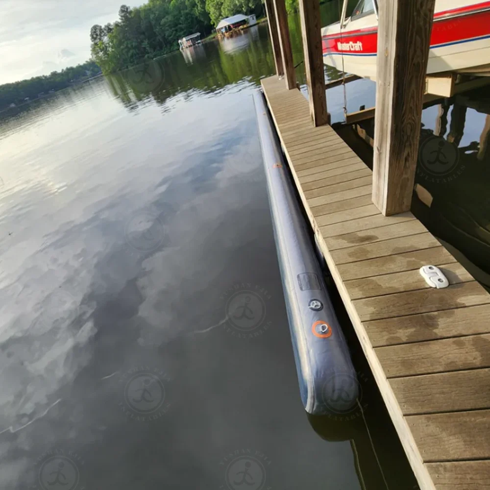 0.9mm PVCHigh Quality Customized Inflatable Dock Bumper Boat Pontoon Fender for Protect Yacht/Boat