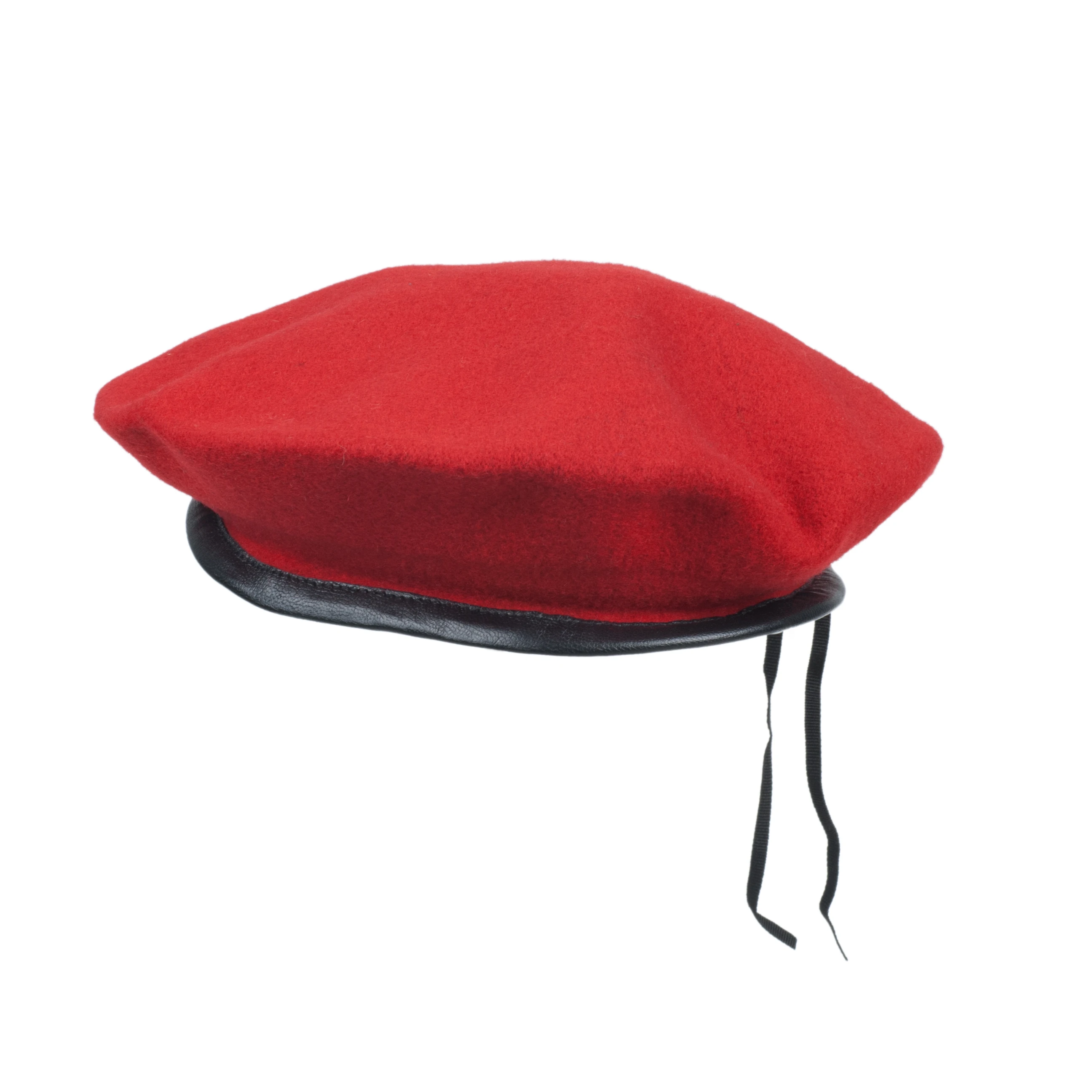 90% Wool Customized Red Color Beret hat