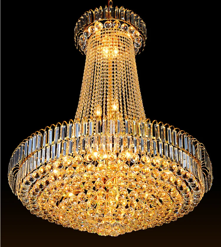 DLL Modern Clear Luxury Crystal Chandelier Lamps Living Room 10 Bulbs Small Crystal Pendant Lights chandelier
