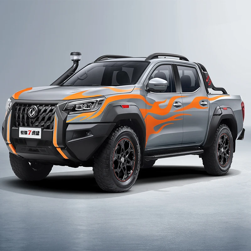 New Design Dongfeng RICH 7 Diesel Pickup Truck Dual Cab New Off-Road Pickup Truck For Sale