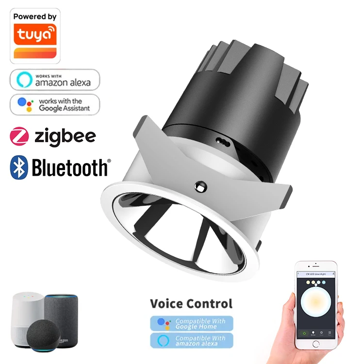 Elegant Pro Focus LED Spotlights Anti-Glare & Modular Flexibility - Swift Installation & Tailored Fit for Modern Offices & Homes