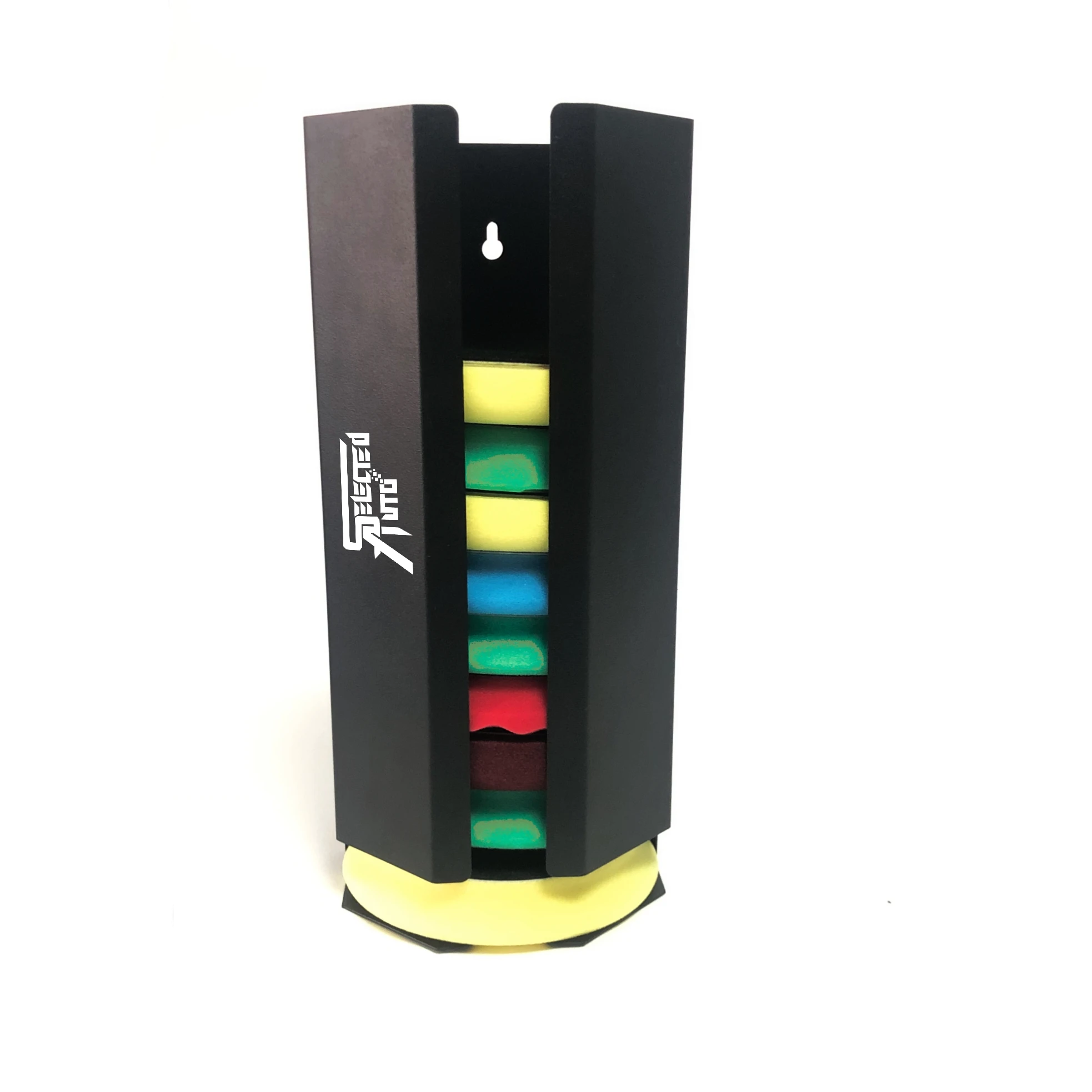 Hot Sale Mental Foam Pads Holders Wall Mount Buffer Pads Rack Premium Metal Garage Hanger