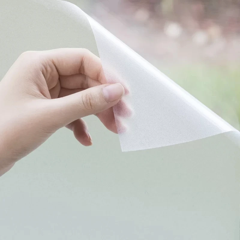 HOMIDEK Decorative Films PVC Window Film Frosted Privacy Glass Sticker Window Cover